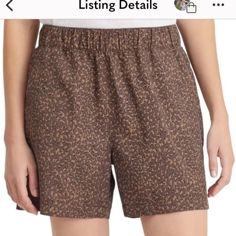 Social Standard By Sanctuary Cheetah Print Pull On Shorts Size L